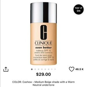 [3/$30] Clinique Even Better in Cashew